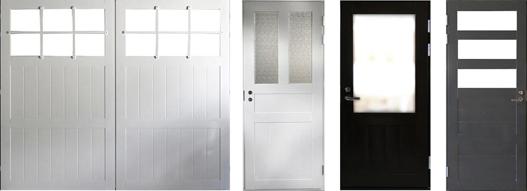 Alumiiniverhottu ulko-ovi kestää pitkään siistinä.